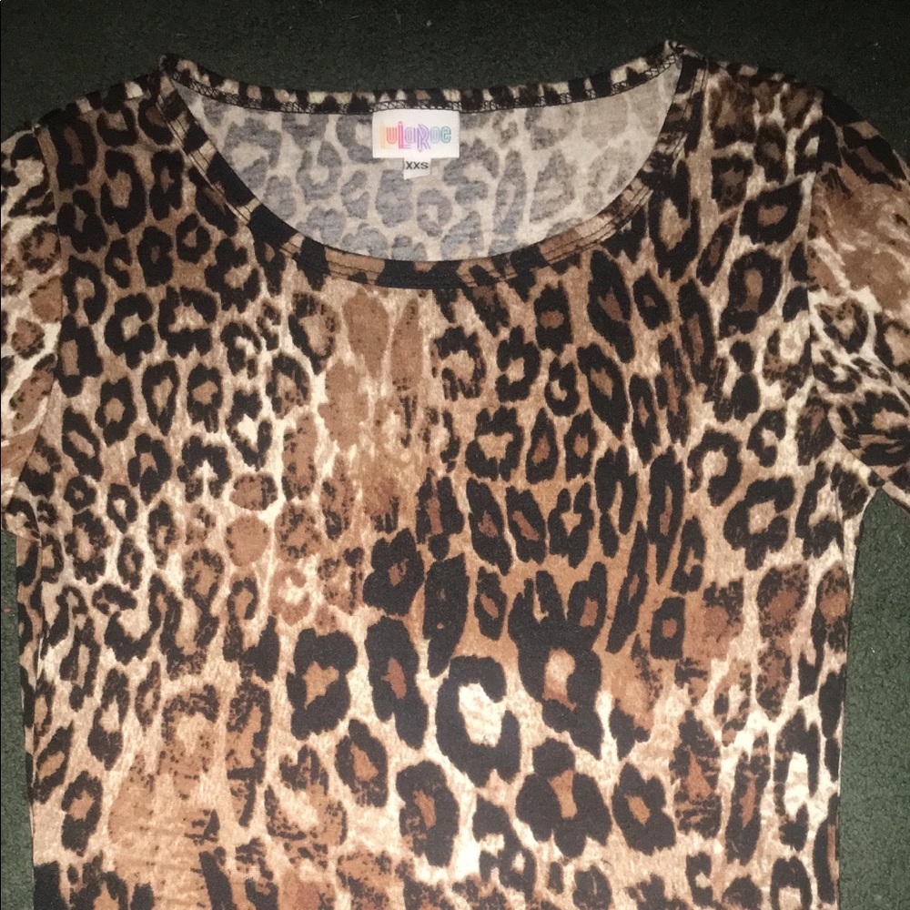 Lularoe Xxs leopard Julia